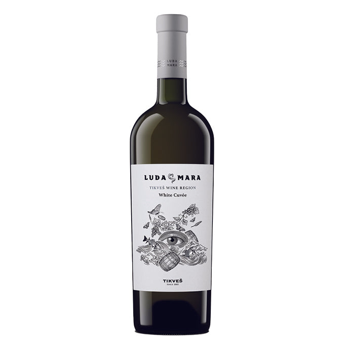 TIKVES Luda Mara White Cuvée Wine 12/750ml