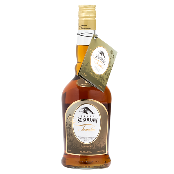 STARA SOKOLOVA Travka [Herbal Brandy] 6/750ml
