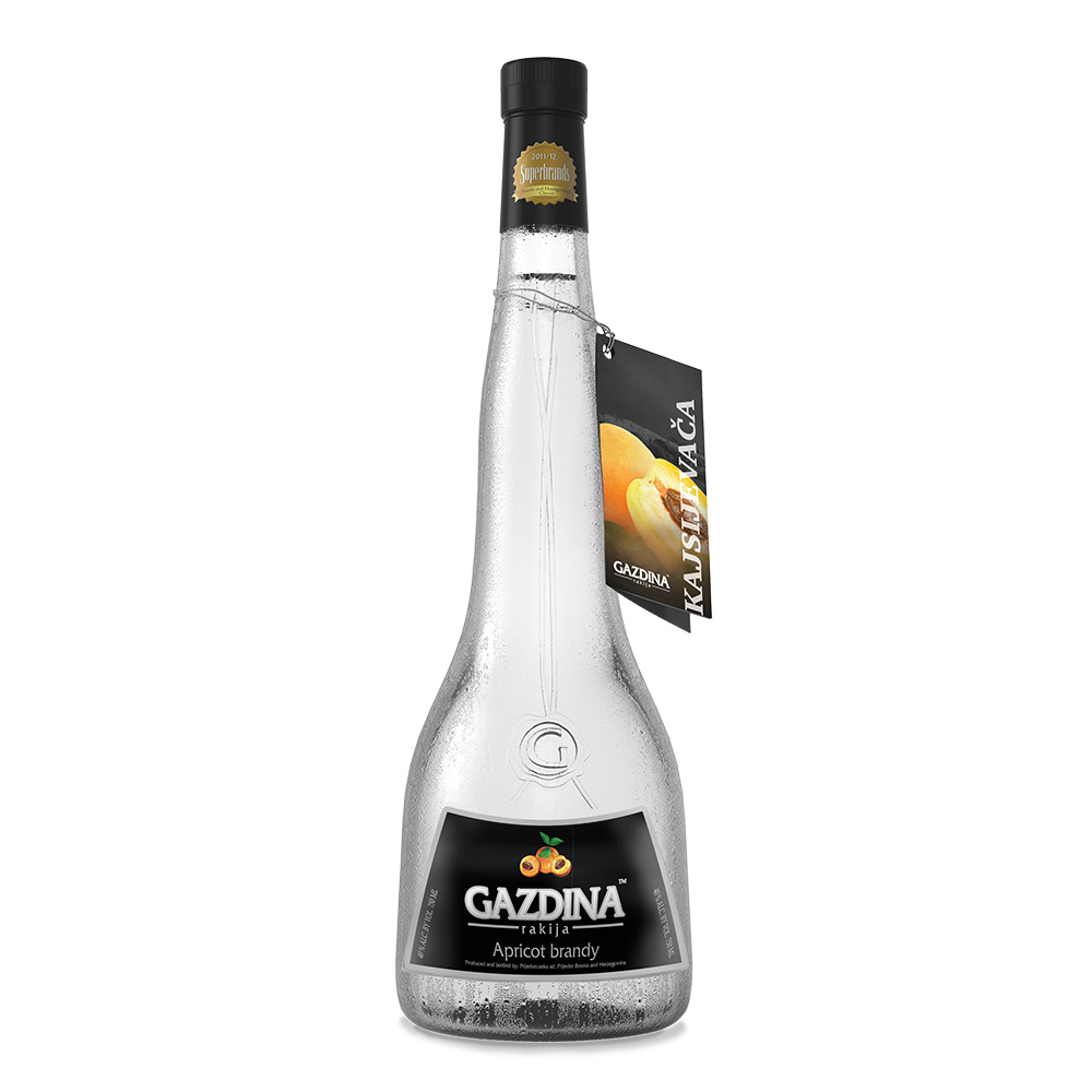 GAZDINA Kajsija [Apricot Brandy] 6/750 ml